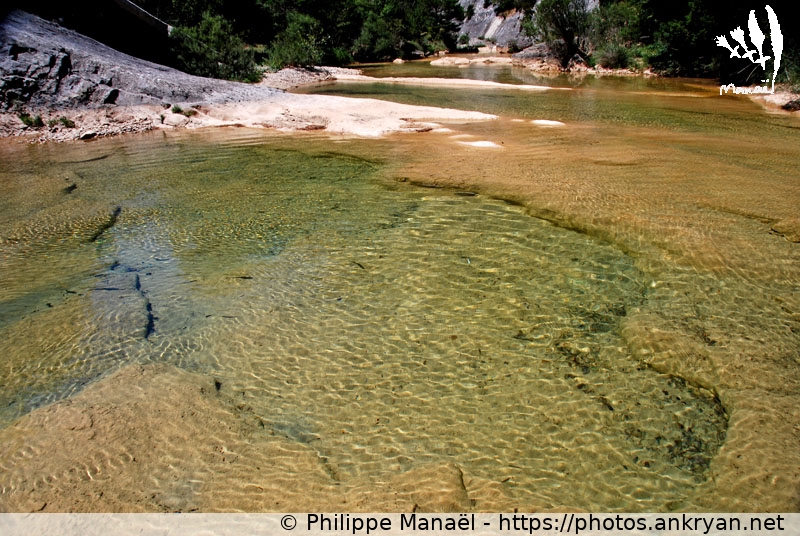 Vasque du rio Guatizalema (Sierra de Guara, au pays des canyons / Espagne / Huesca - ES) © Philippe Manaël