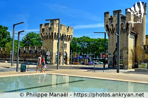 Rempart Porte de la République (Avignon / Ville / France / Vaucluse - FR-84) © Philippe Manaël
