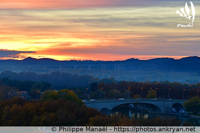 Pont Edouard Daladier (Avignon / Ville / France / Vaucluse - FR-84) © Philippe Manaël