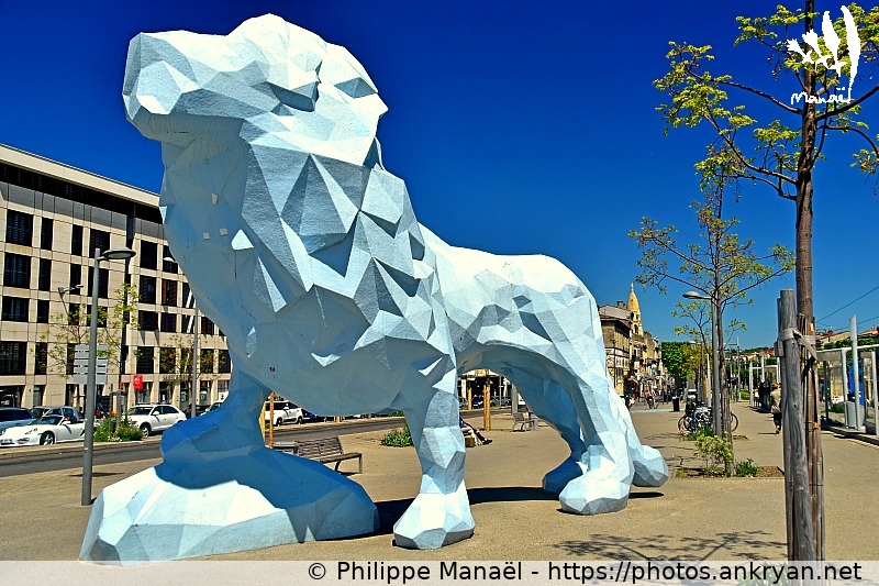 Le Lion de Veilhan (Bordeaux / Ville / France / Gironde - FR-33) © Philippe Manaël
