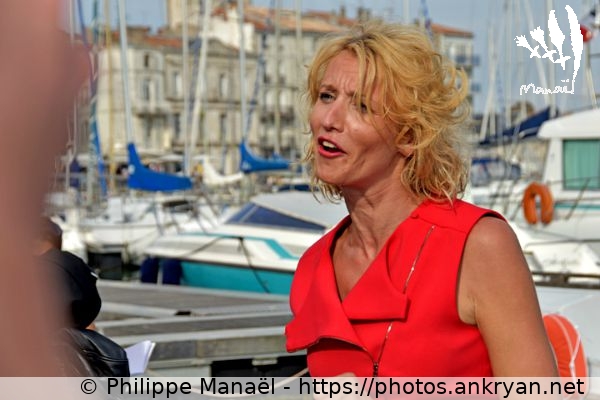 Alexandra Lamy, 2 (Fiction TV de La Rochelle 2015 / Festival / France / Poitou-Charentes - FR-17) © Philippe Manaël