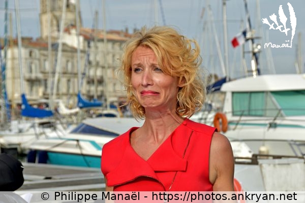 Alexandra Lamy, 1 (Fiction TV de La Rochelle 2015 / Festival / France / Poitou-Charentes - FR-17) © Philippe Manaël