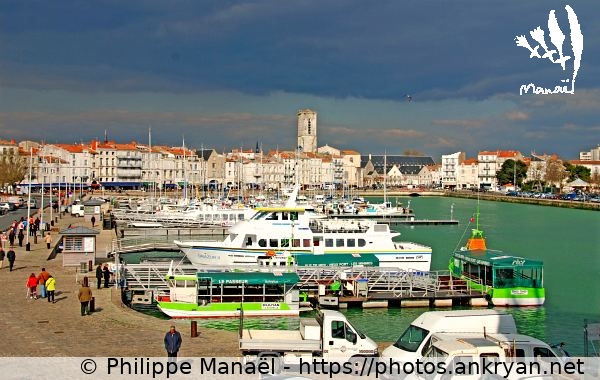 Vieux-Port depuis Tour de la Chaîne (La Rochelle / Ville / France / Poitou-Charentes - FR-17) © Philippe Manaël