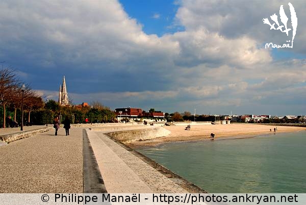 Promenade-plage de la Concurrence (La Rochelle / Ville / France / Poitou-Charentes - FR-17) © Philippe Manaël