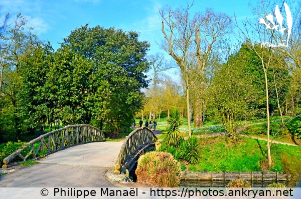Pont Rustique du Parc Charruyer (La Rochelle / Ville / France / Poitou-Charentes - FR-17) © Philippe Manaël