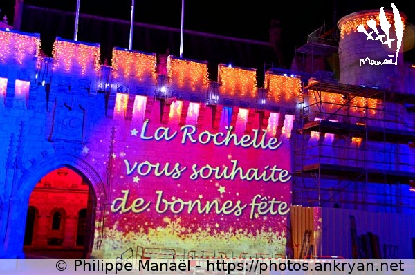Noël : Hôtel de ville (La Rochelle / Ville / France / Poitou-Charentes - FR-17) © Philippe Manaël