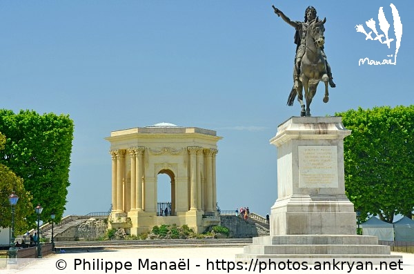 Statue Louis XIV (Montpellier / Ville / France / Hérault - FR-34) © Philippe Manaël