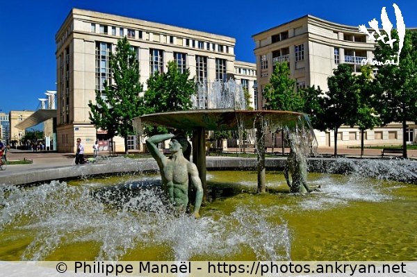 Antigone : Place de Thessalie (Montpellier / Ville / France / Hérault - FR-34) © Philippe Manaël