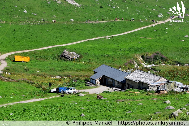 Ferme de l'Alpage de Ritord (Savoie : Pointe de l'Observatoire / Balade / France / Savoie - FR-73) © Philippe Manaël