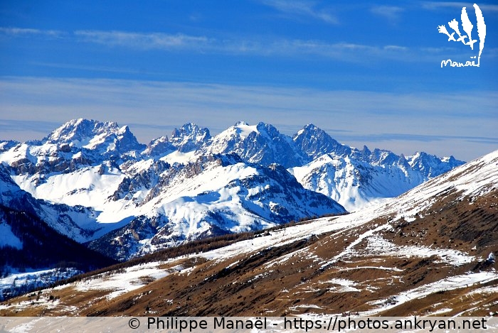Massif du Queyras (Queyras, nouvel an à Molines / Trekking / France / Hautes-Alpes - FR-05) © Philippe Manaël