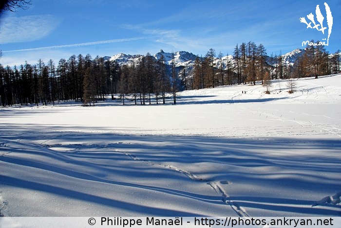 Lac de Roue (Queyras, nouvel an à Molines / Trekking / France / Hautes-Alpes - FR-05) © Philippe Manaël