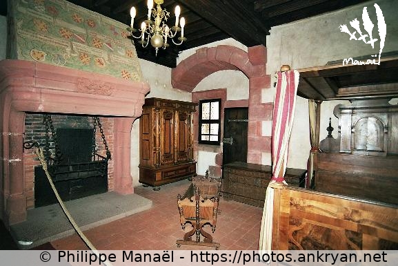 Chambre des dames du Haut-Koenigsbourg (Alsace Médiévale : Réveillon de l'an / Trekking / France / Alsace - FR-67) © Philippe Manaël