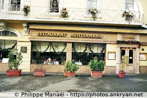 Restaurant Meistermann, Colmar (Alsace Médiévale : Réveillon de l'an / Trekking / France / Alsace - FR-68) © Philippe Manaël