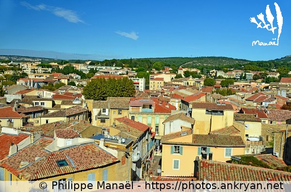 Panorama : au-dessus des toits 3 (Salon-de-Provence / Ville / France / Bouches-du-Rhône - FR-13) © Philippe Manaël