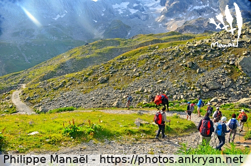 Départ matinal (Tour des Glaciers de la Vanoise / Trekking / France / Savoie - FR-73) © Philippe Manaël