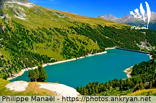 Barrage de Plan d'Amont (Tour des Glaciers de la Vanoise / Trekking / France / Savoie - FR-73) © Philippe Manaël