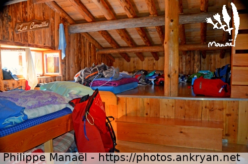 Dortoir, refuge de Plan Sec (Tour des Glaciers de la Vanoise / Trekking / France / Savoie - FR-73) © Philippe Manaël