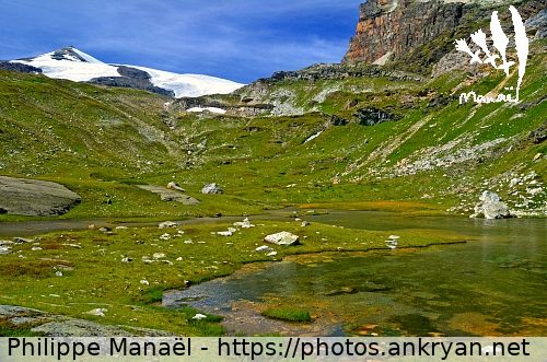 1er Lac des Lozières (Tour des Glaciers de la Vanoise / Trekking / France / Savoie - FR-73) © Philippe Manaël