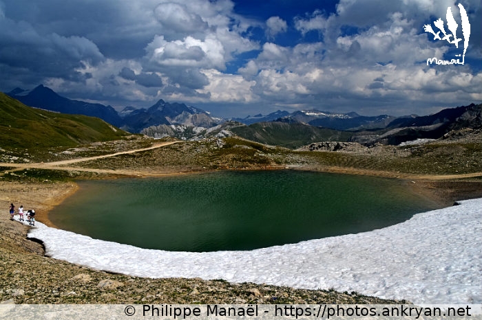 Lac au col du Palet (Traversée de la Vanoise / Trekking / France / Savoie - FR-73) © Philippe Manaël