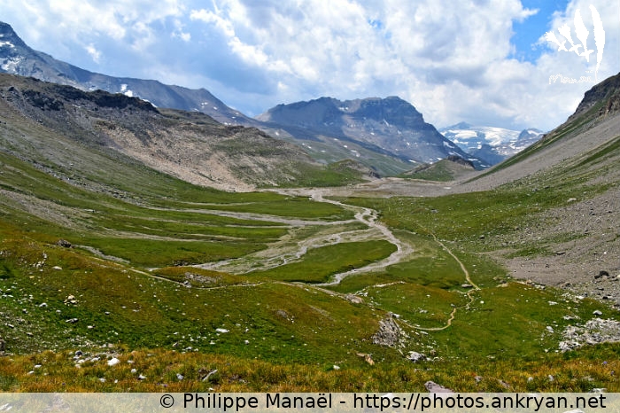 Plan des Nettes, vallon de la Leisse (Traversée de la Vanoise / Trekking / France / Savoie - FR-73) © Philippe Manaël