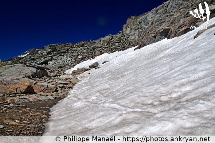 Dessous le Col d'Aussois 5 (Traversée de la Vanoise / Trekking / France / Savoie - FR-73) © Philippe Manaël