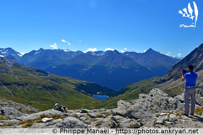 Depuis le col d'Aussois (Traversée de la Vanoise / Trekking / France / Savoie - FR-73) © Philippe Manaël