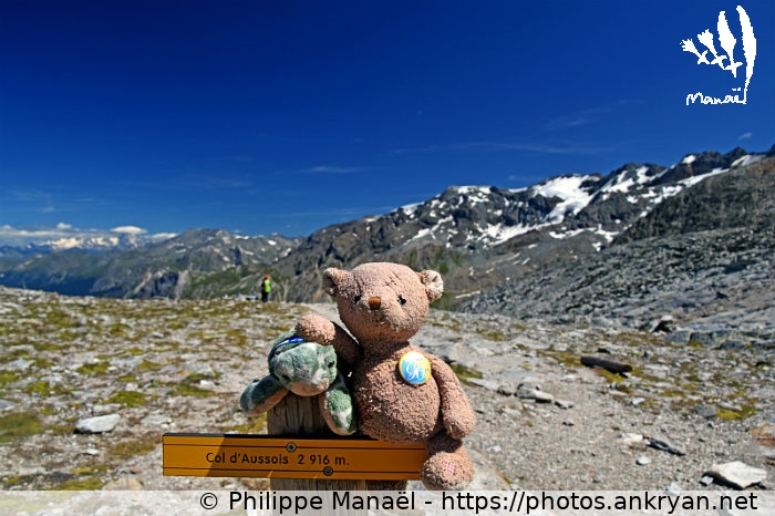 Duo Solidaire au col d'Aussois (Traversée de la Vanoise / Trekking / France / Savoie - FR-73) © Philippe Manaël