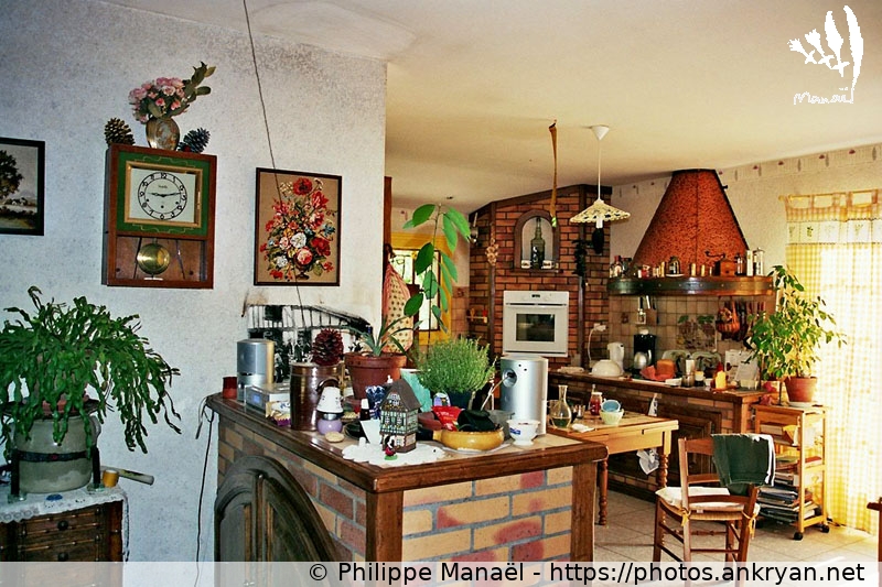Cuisine, maison d'hôtes, Luxey (Traversée des Landes / Trekking / France / Landes - FR-40) © Philippe Manaël