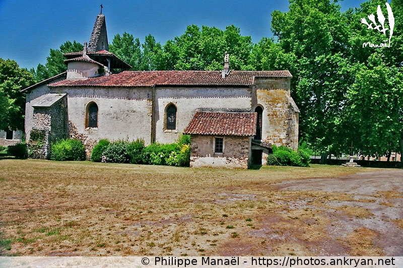Église Saint-Martin de Moustey (Traversée des Landes / Trekking / France / Landes - FR-40) © Philippe Manaël