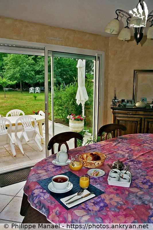 Maison d'hôtes, petit-déjeuner, Belin-Béliet (Traversée des Landes / Trekking / France / Gironde - FR-33) © Philippe Manaël
