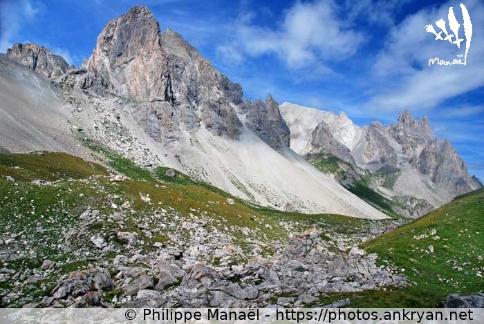 Roches de Crépin (Vallée de la Clarée et Mont Thabor / Trekking / France) © Philippe Manaël