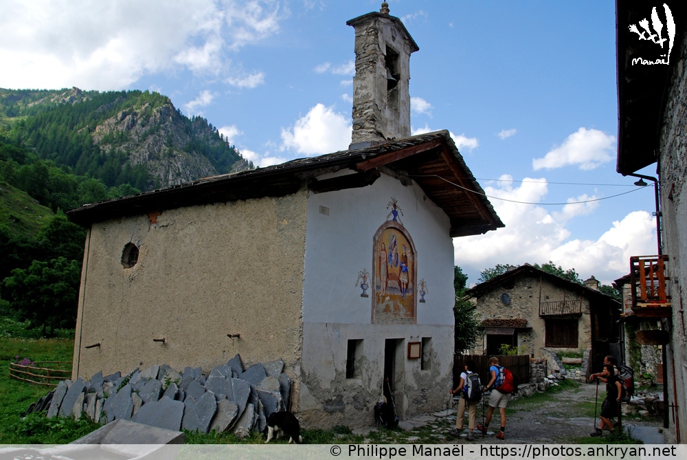 Edifice religieux, hameau de Pratorotondo (Hautes vallées piémontaises / Italie / Piémont - IT) © Philippe Manaël