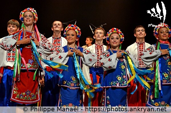 photo n°18 (Ukraine : Ballet Gorytsvit / Mondial'Folk de Plozévet 2014 / Festival / France / Bretagne - FR-29) © Philippe Manaël