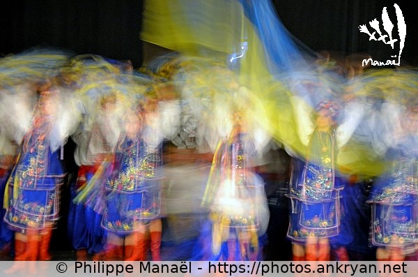 photo n°30 (Ukraine : Ballet Gorytsvit / Mondial'Folk de Plozévet 2014 / Festival / France / Bretagne - FR-29) © Philippe Manaël