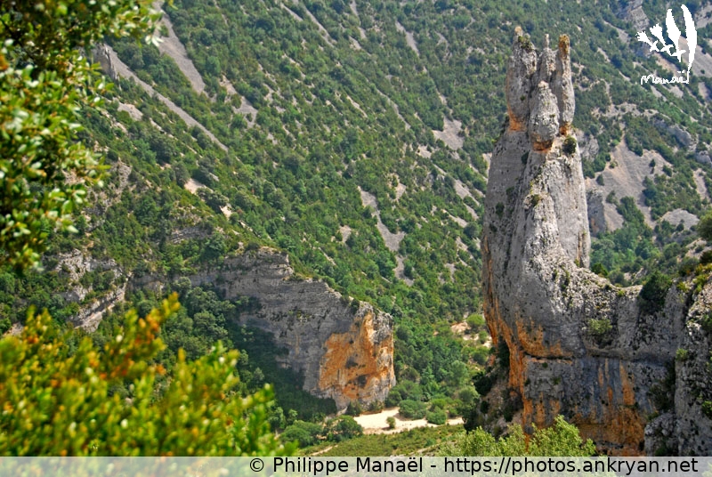 Aiguilles de La Cucca, Mascun inférieur (Sierra de Guara, au pays des canyons / Espagne) © Philippe Manaël