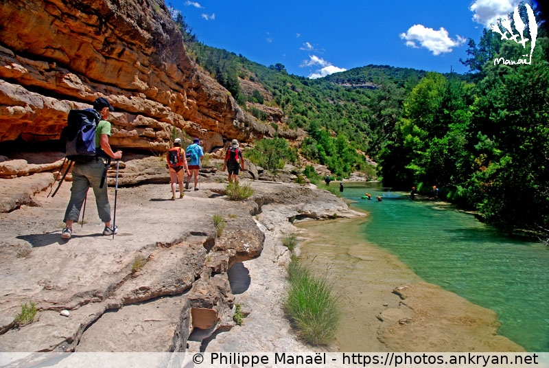 Aux abords du Rio Alcanadre (Sierra de Guara, au pays des canyons / Espagne / Huesca - ES) © Philippe Manaël