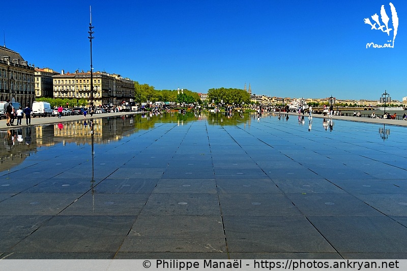Grand miroir d'eau (Bordeaux / Ville / France / Gironde - FR-33) © Philippe Manaël