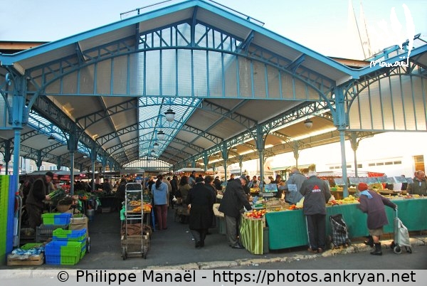 Halle Billard, marché couvert (Chartres / Ville / France / Eure-et-Loir - FR-28) © Philippe Manaël
