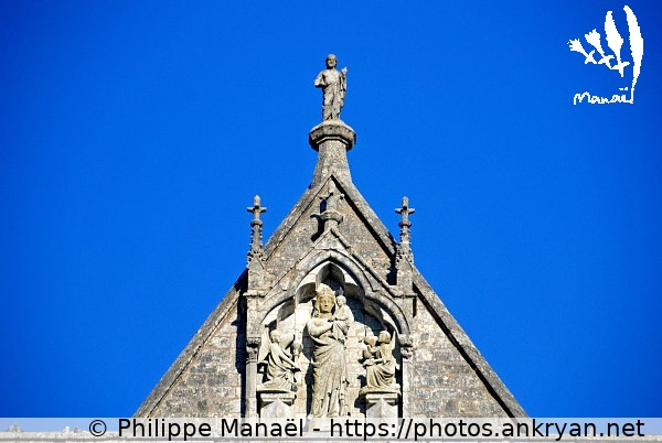 La Vierge et le Christ, Cathédrale Notre-Dame (Chartres / Ville / France / Eure-et-Loir - FR-28) © Philippe Manaël