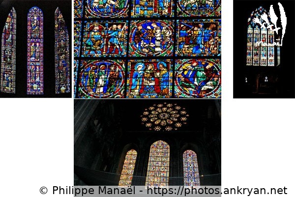 Vitraux, Cathédrale Notre-Dame (Chartres / Ville / France / Eure-et-Loir - FR-28) © Philippe Manaël