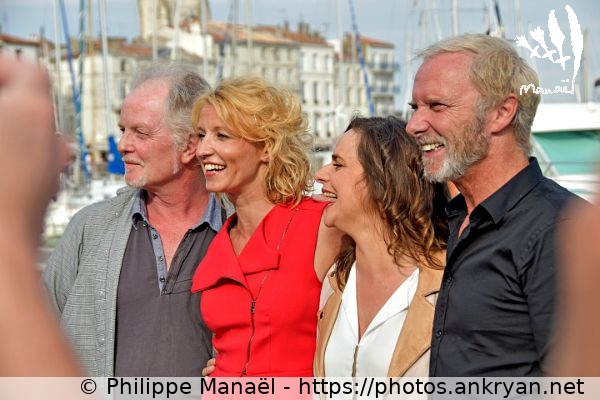 Equipe de la série, Une chance de trop 2 (Fiction TV de La Rochelle 2015 / Festival / France / Poitou-Charentes - FR-17) © Philippe Manaël