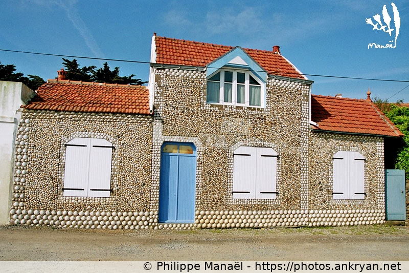 Maison aux coquillages (Ile d'Yeu / Ile / France / Pays-de-la-Loire - FR-85) © Philippe Manaël