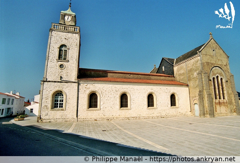 Eglise Notre-Dame-du-Port (Ile d'Yeu / Ile / France / Pays-de-la-Loire - FR-85) © Philippe Manaël