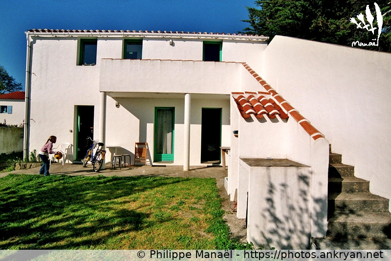 Villa Crapouillot, côté cour (Ile d'Yeu / Ile / France / Pays-de-la-Loire - FR-85) © Philippe Manaël