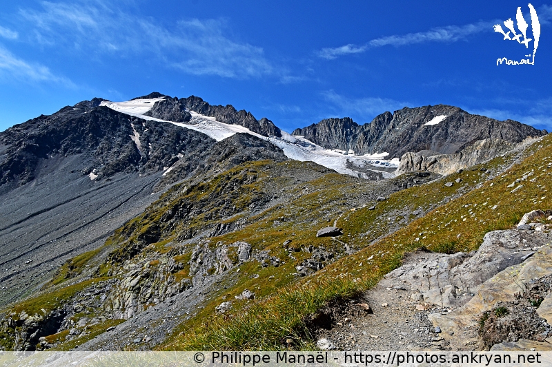Belvédère sur le glacier de Gébroulaz (Les Balcons de la Vanoise / Trekking / France / Savoie - FR-73) © Philippe Manaël
