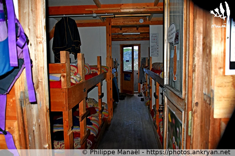 Refuge de la Valette, dortoir (Les Hauts de la Vanoise / Trekking / France / Savoie - FR-73) © Philippe Manaël