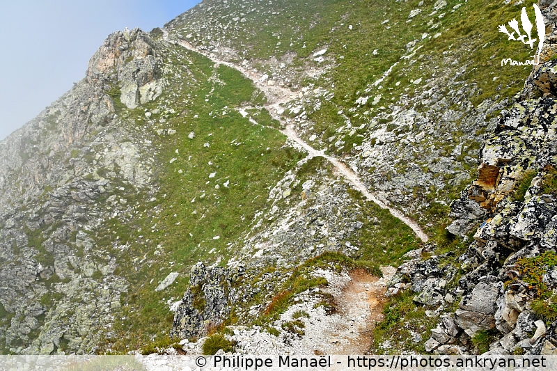 Sous l'Aiguille du Bochor (sentier des Échines) (Les Hauts de la Vanoise / Trekking / France / Savoie - FR-73) © Philippe Manaël