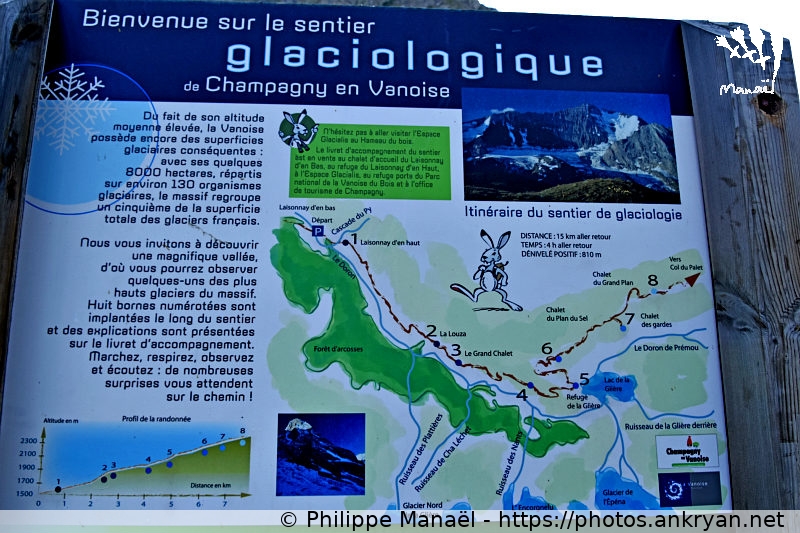 Sentier Glaciologique, Laisonnay (Les Hauts de la Vanoise / Trekking / France / Savoie - FR-73) © Philippe Manaël