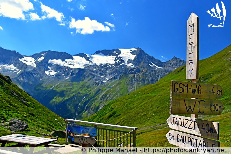 Refuge de Plaisance : glaciers et sommets (Les Hauts de la Vanoise / Trekking / France / Savoie - FR-73) © Philippe Manaël