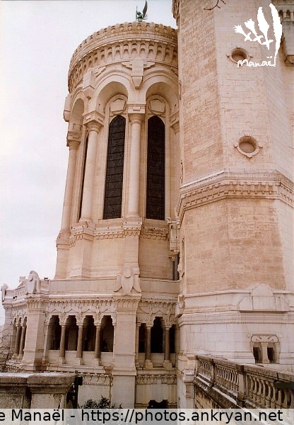Chevet de la Basilique de Fourvière (Lyon / Ville / France / Rhône-Alpes - FR-69) © Philippe Manaël